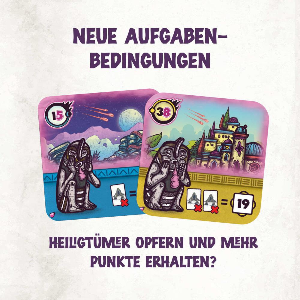 Kosmos Familienspiel Kartenspiel Strategiespiel Faraway Erweiterung Unter den Sternen EINZEL 687427