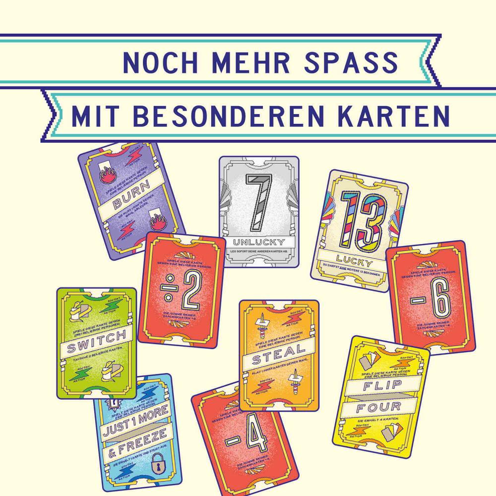 Kosmos Familienspiel Kartenspiel Flip 7 Voll Fies! 687595