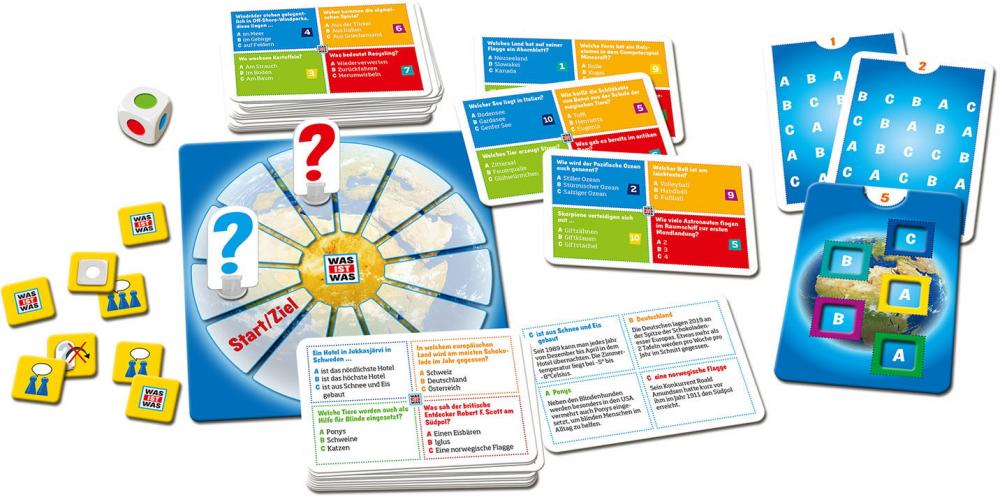 Kosmos Kinderspiel Wissensspiel WAS IST WAS Entdecke die Welt 687748