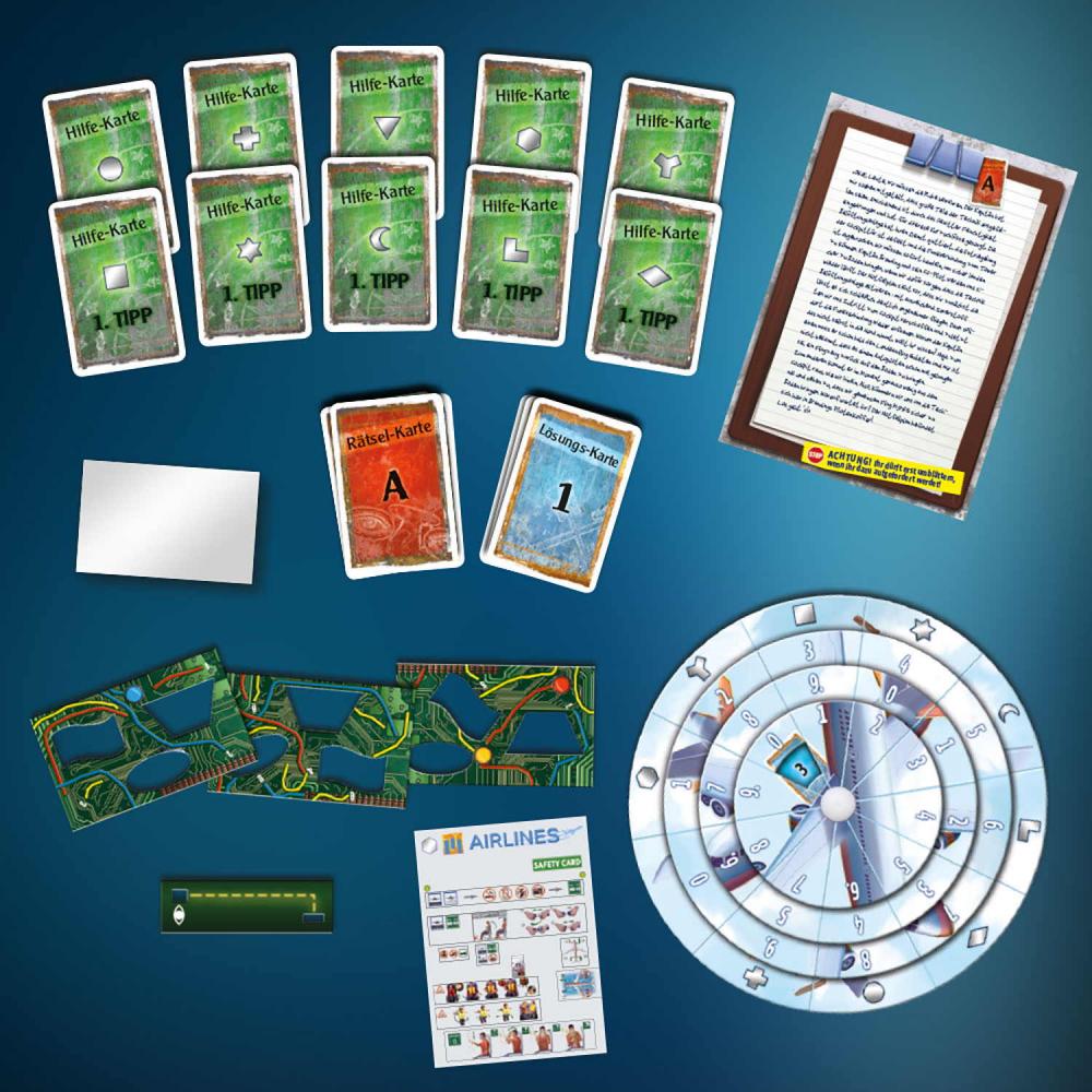 Kosmos Familienspiel Escape EXIT® Der Flug ins Ungewisse Level Einsteiger 691769