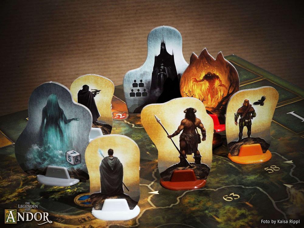 Kosmos Familienspiel Strategiespiel Andor Neue Helden 5-6 Spieler 692261