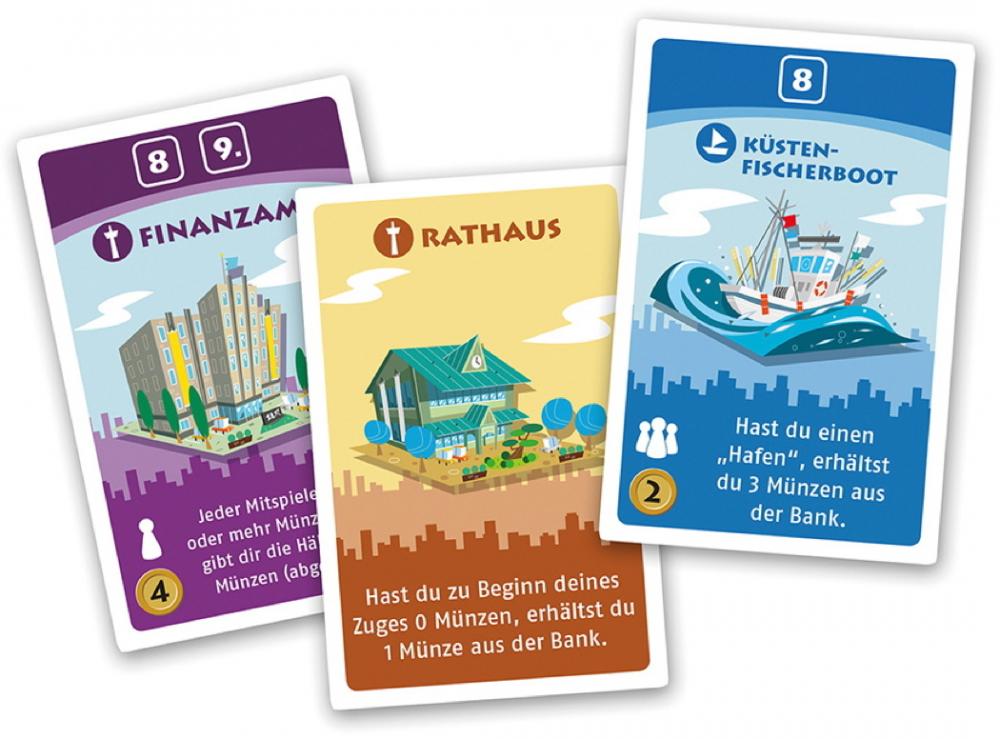 Kosmos Familienspiel Partyspiel Machi Koro Großstadt-Erweiterung 692568