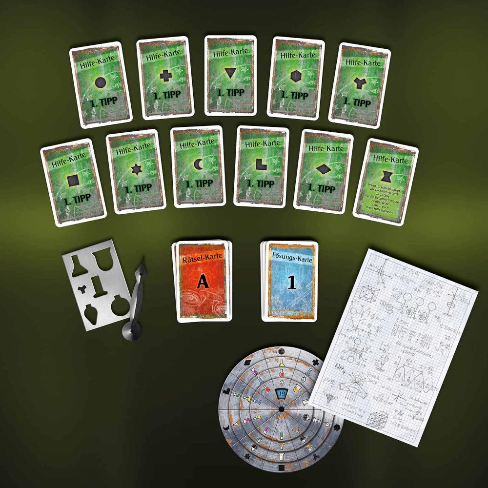 Kosmos Familienspiel Escape EXIT® Das geheime Labor Level Fortgeschritten 692742
