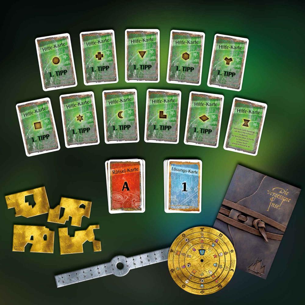 Kosmos Familienspiel Escape EXIT® Die vergessene Insel Level Fortgeschritten 692858