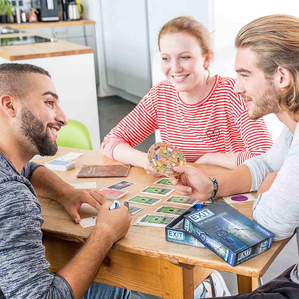 Kosmos Familienspiel Escape EXIT® Die Station im ewigen Eis Level Fortgeschritten 692865