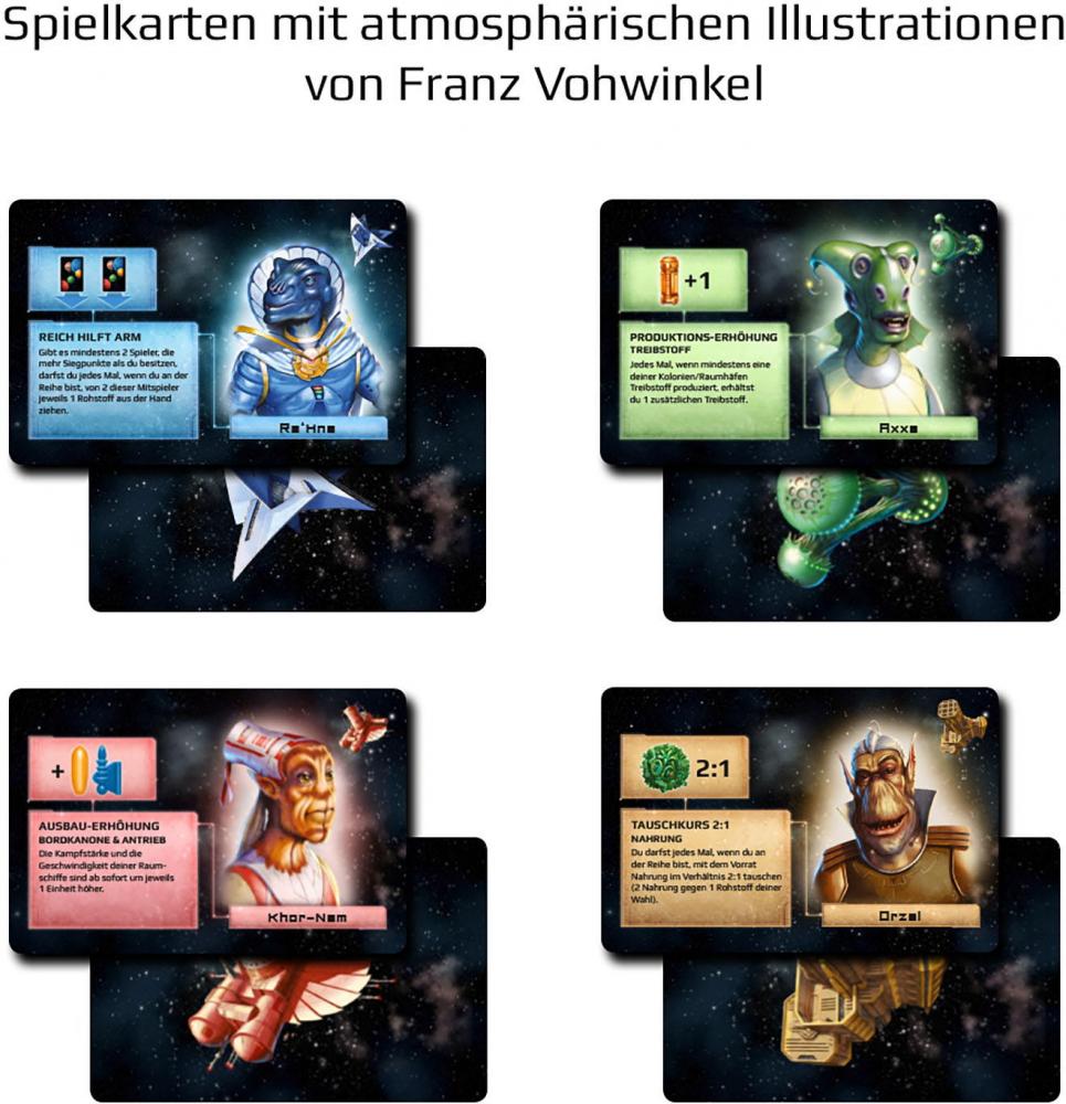 Kosmos Familienspiel Strategiespiel CATAN Sternenfahrer 693183