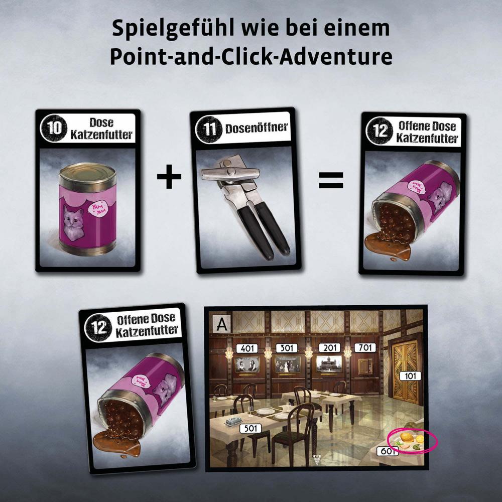 Kosmos Familienspiel Escape / Exit Adventure Games Grand Hotel Abaddon 693190