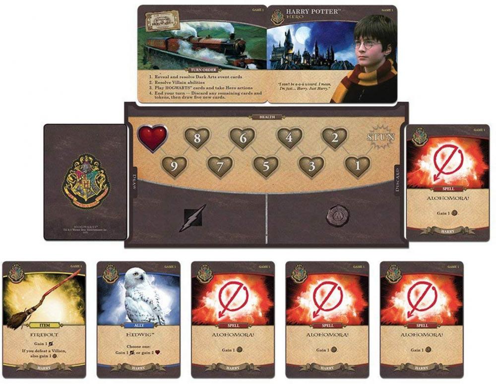 Kosmos Familienspiel Strategiespiel Harry Potter Kampf um Hogwarts 693398