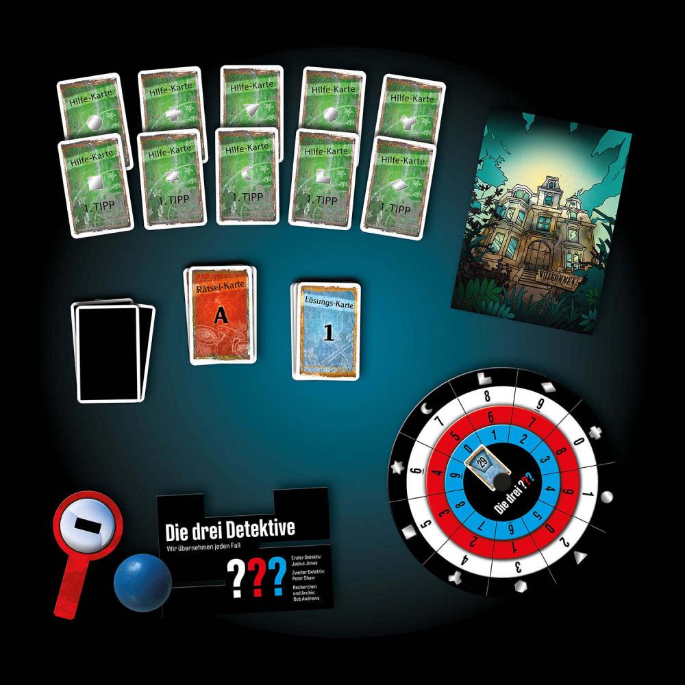 Kosmos Familienspiel Escape EXIT® Die drei ??? Das Haus der Rätsel Level Einsteiger 694043