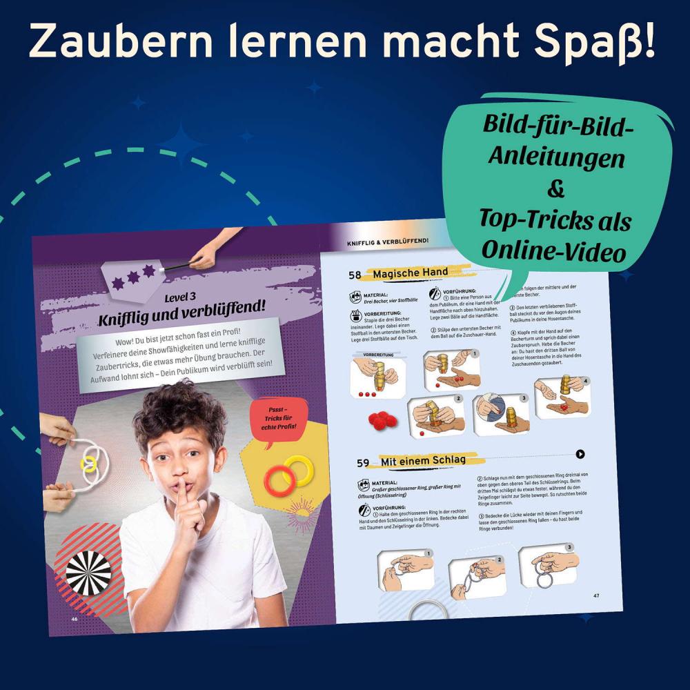 Kosmos Spielzeug Rollenspiel Zaubern Die Zauberschule Magic Gold Edition DFI 694319
