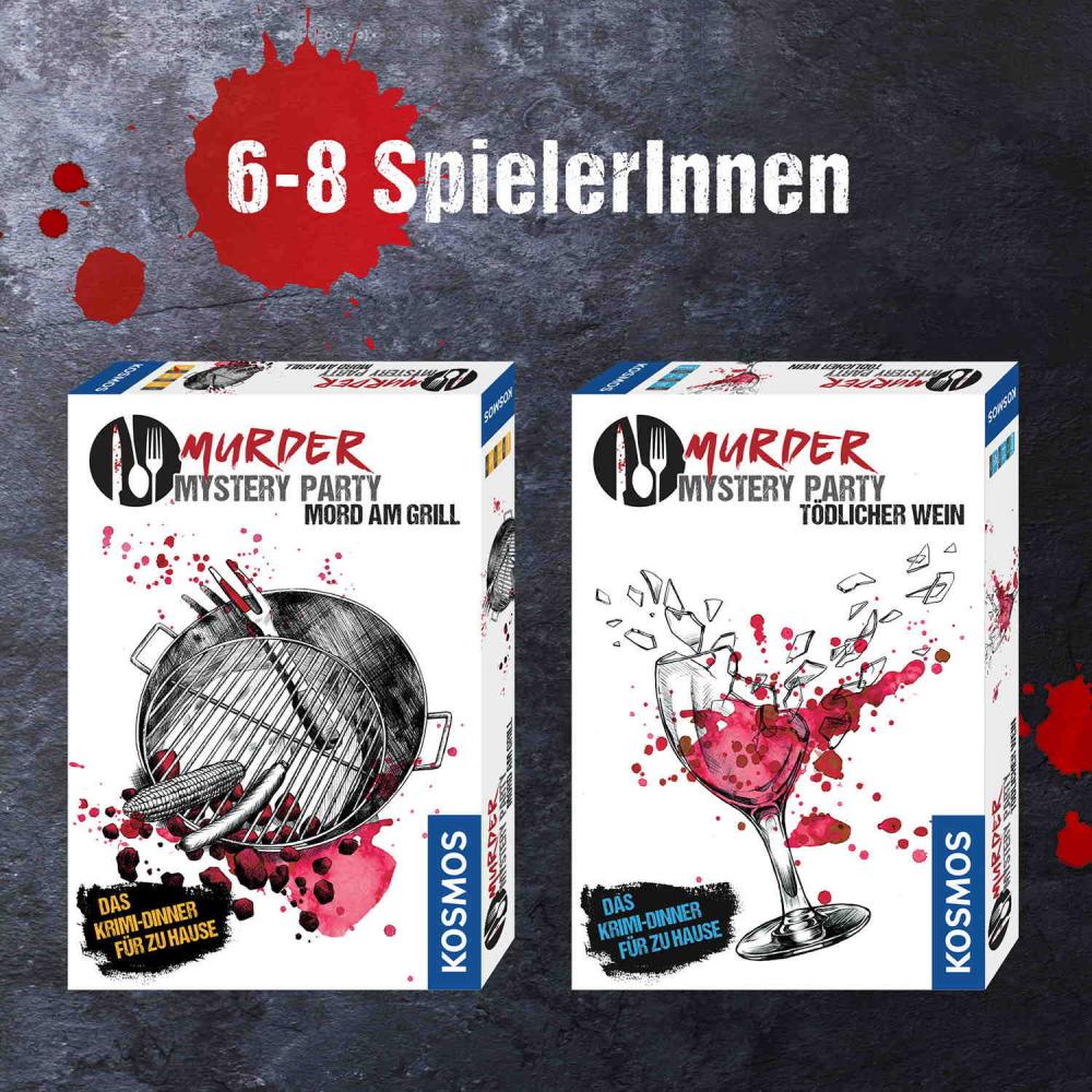 Kosmos Familienspiel Krimispiel Murder Mystery Party Tödlicher Wein 695125