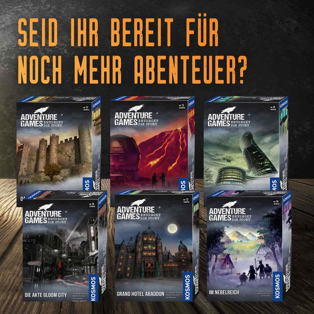 Kosmos Familienspiel Escape / Exit Adventure Games Im Nebelreich 695194