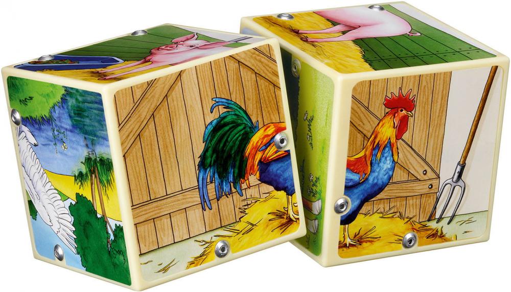 Kosmos Spielzeug Musik Soundwürfel Bauernhof 697365
