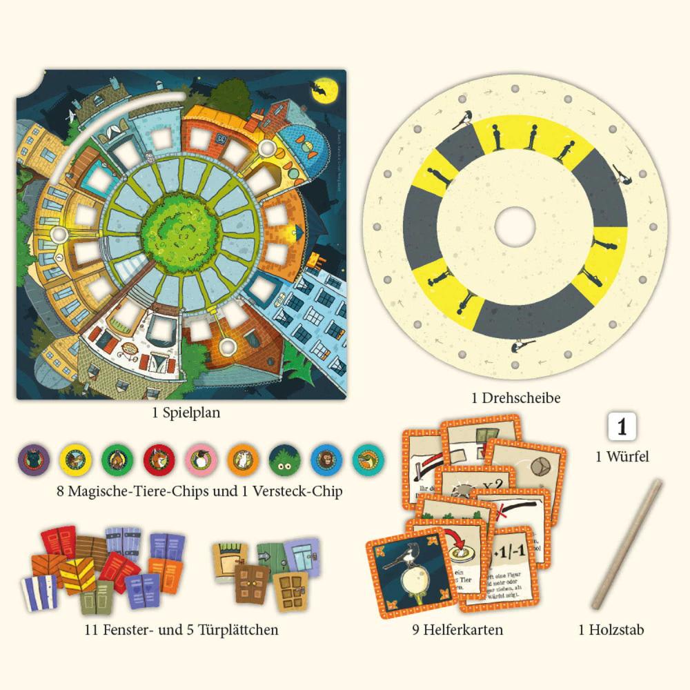 Kosmos Kinderspiel Reaktionsspiel Die Schule der magischen Tiere Nicht zu fassen 697679