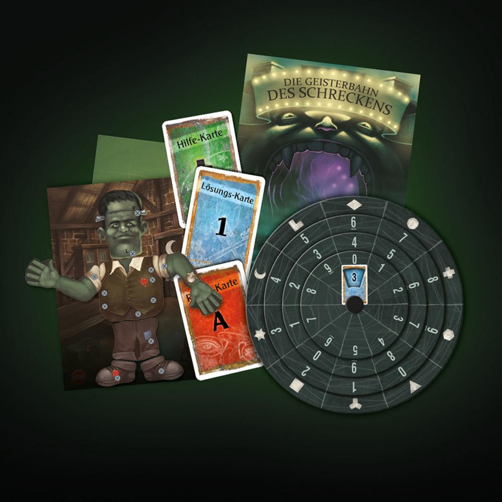 Kosmos Familienspiel Escape EXIT® Die Geisterbahn des Schreckens Level Einsteiger 697907