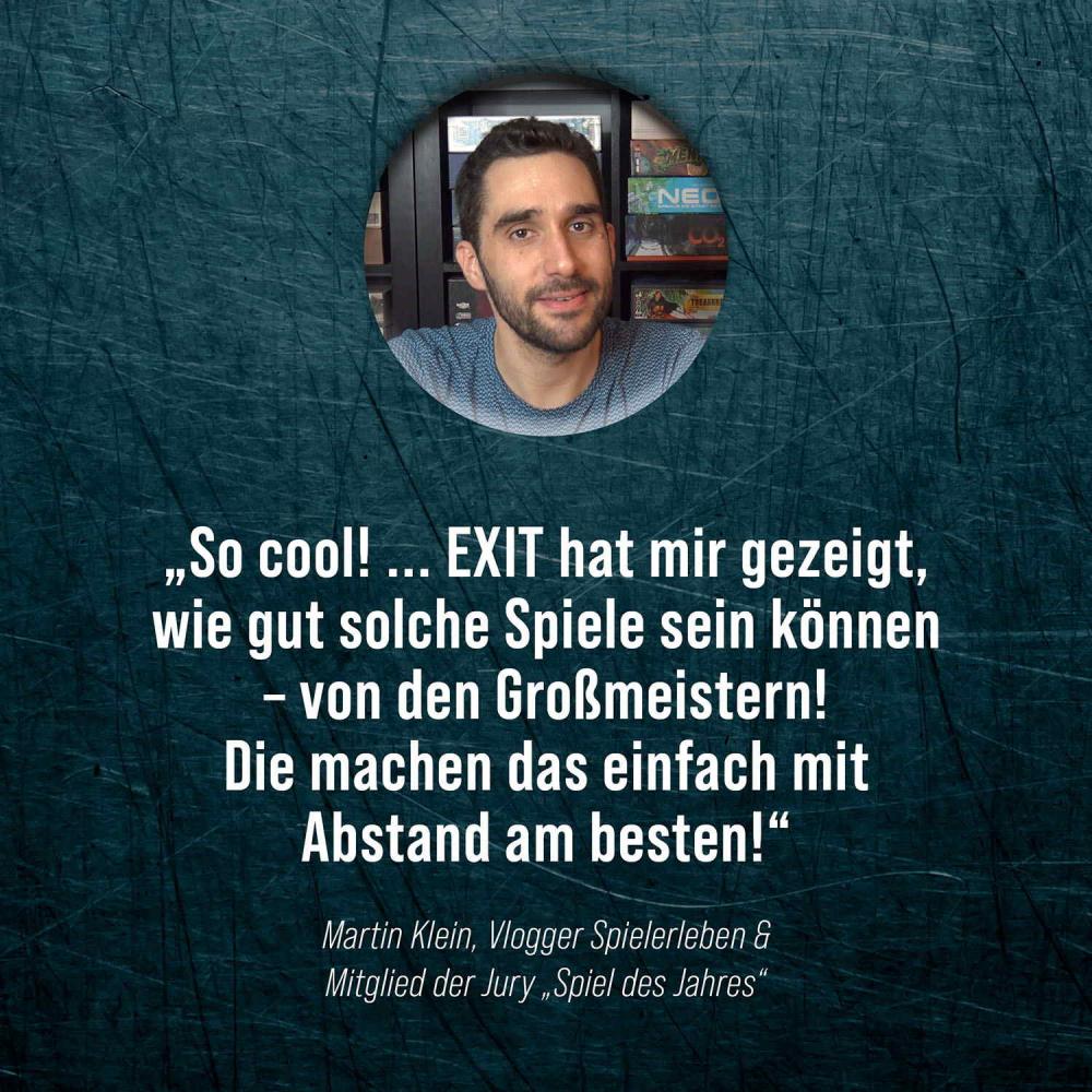 Kosmos Familienspiel Escape EXIT® Die Geisterbahn des Schreckens Level Einsteiger 697907