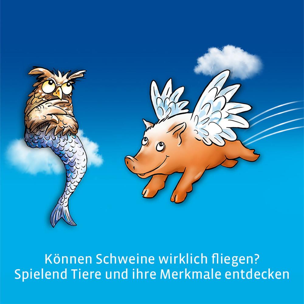 Kosmos Kinderspiel Wissensspiel Können Schweine fliegen? Jubiläumsedition 697952