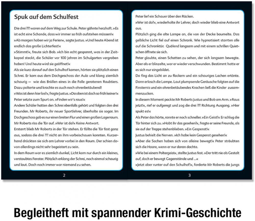 200 Teile Kosmos Familienspiel Krimispiel Krimipuzzle Die drei ??? Kids Spuk Schulfest 697983