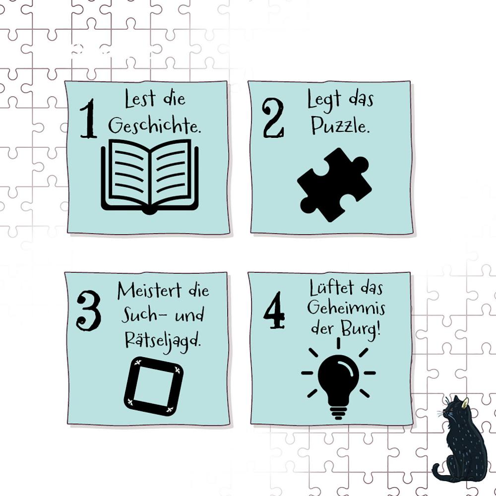 200 Teile Kosmos Die Schule der magischen Tiere Storypuzzle Endlich ausgegeistert! 698737