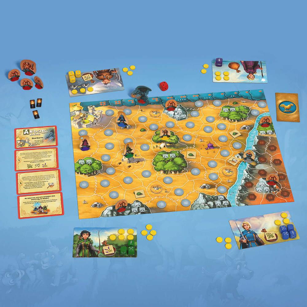 Kosmos Kinderspiel Strategiespiel Andor Junior 698959