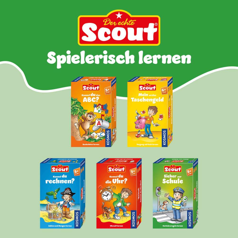 Kosmos Kinderspiel Lernspiel Scout Kannst du Rechnen? 710514