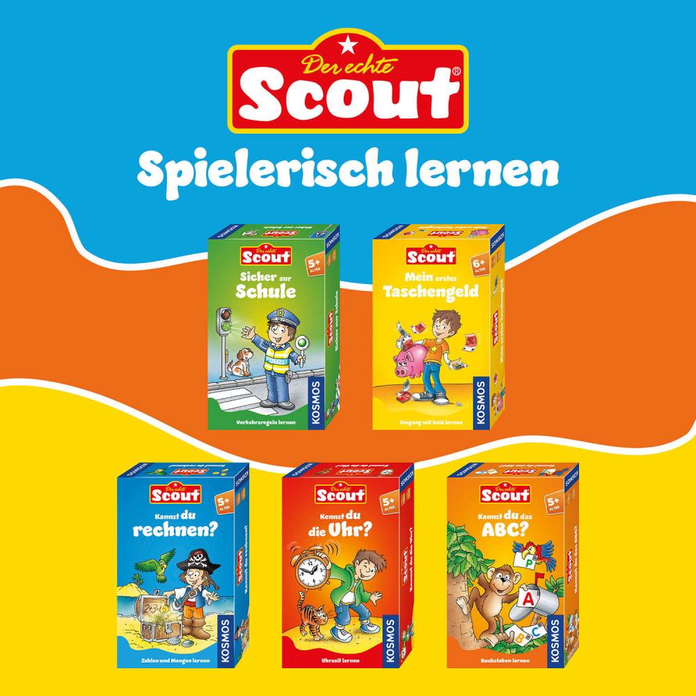 Kosmos Kinderspiel Lernspiel Scout Sicher zur Schule 710538