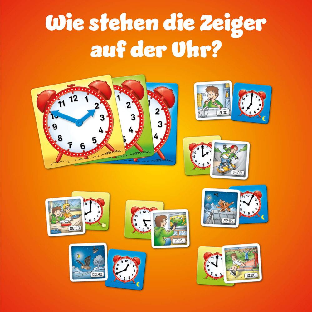 Kosmos Kinderspiel Lernspiel Scout Kennst du die Uhr? 710545