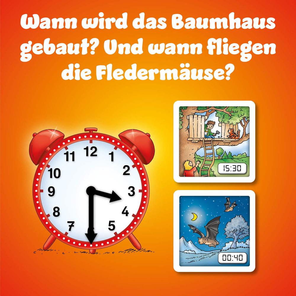 Kosmos Kinderspiel Lernspiel Scout Kennst du die Uhr? 710545