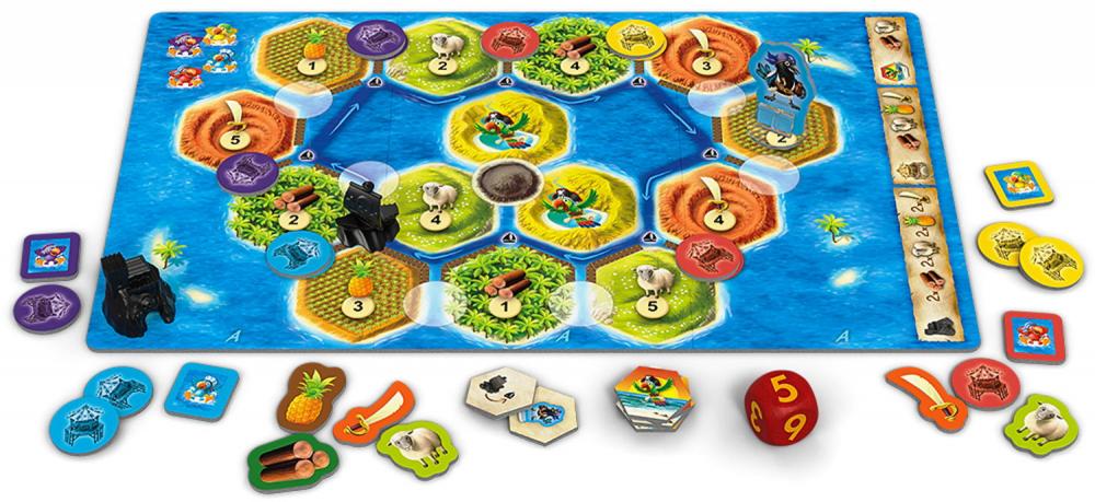 Kosmos Mitbringspiel Strategiespiel CATAN Junior Mitbringspiel 711474