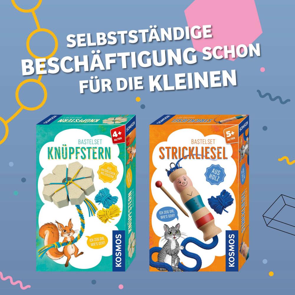 Kosmos Spielzeug Kreativität Basteln Knüpfstern 712594