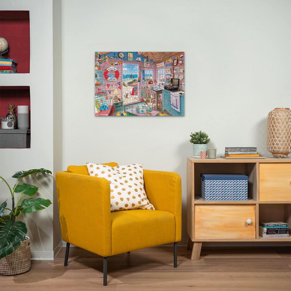 1000 Teile Ravensburger Puzzle Die Strandhütte 12000032