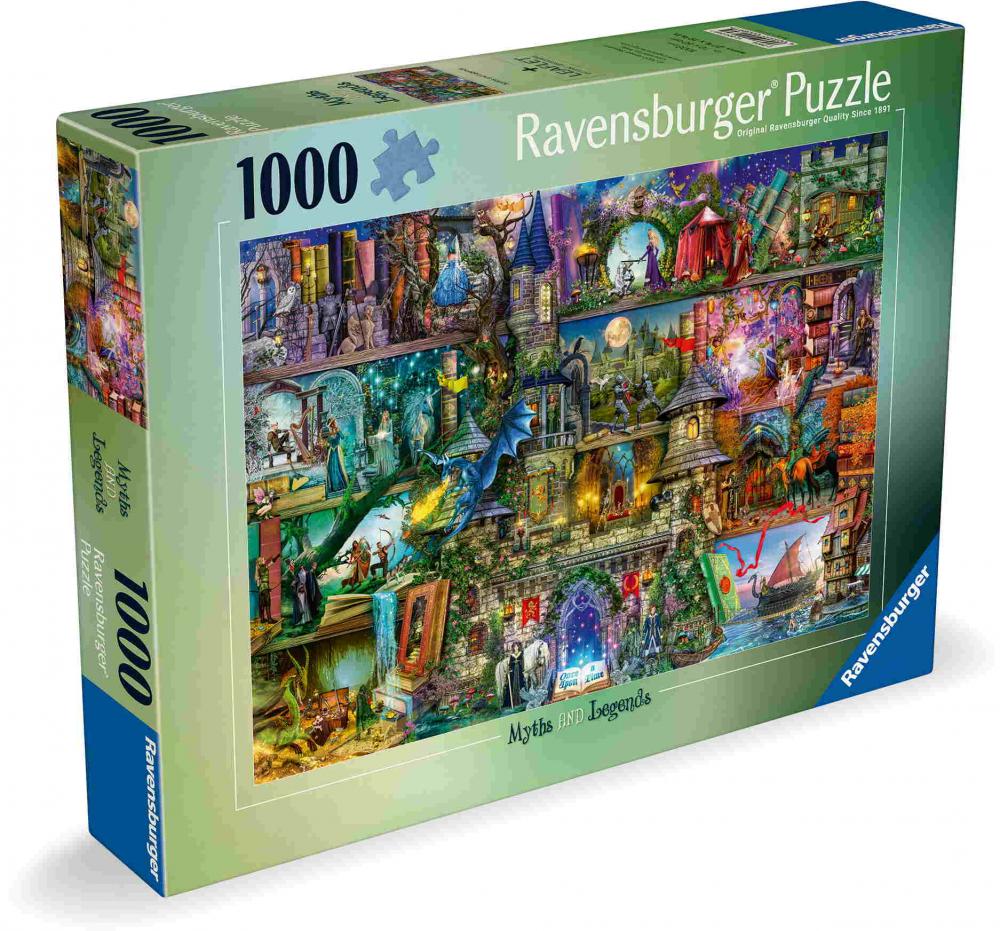 1000 Teile Ravensburger Puzzle Mythen und Legenden 12000089