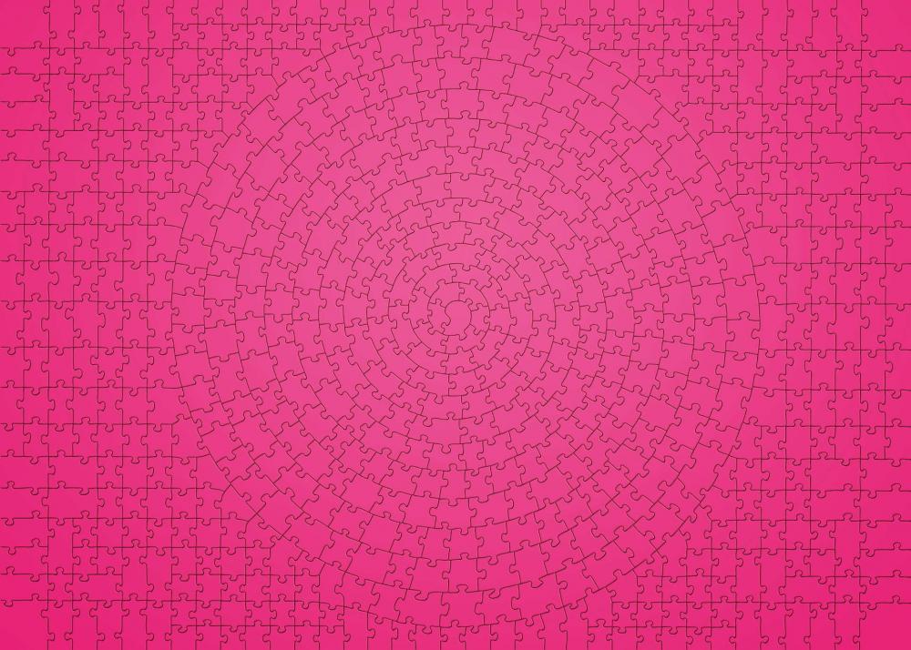 654 Teile Ravensburger Puzzle Krypt Pink 12000104