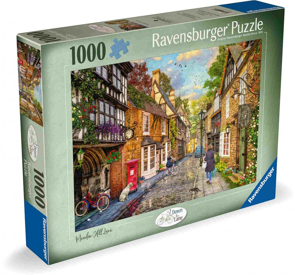 1000 Teile Ravensburger Puzzle Meadow Hill Lane 12000160