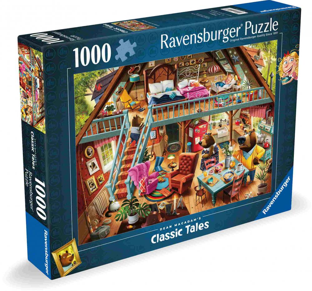 1000 Teile Ravensburger Puzzle Dean MacAdam Das Märchen von Goldlöckchen 12000423