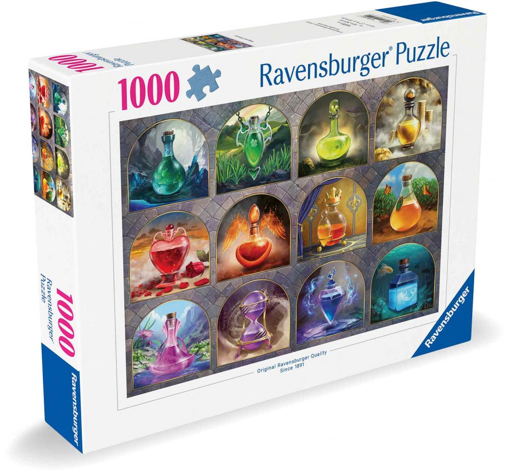 1000 Teile Ravensburger Puzzle Zaubertränke 12000552