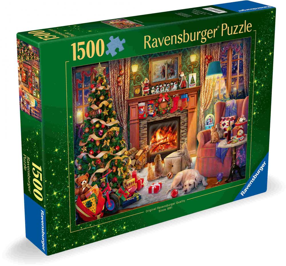 1500 Teile Ravensburger Puzzle Heiligabend 12000717