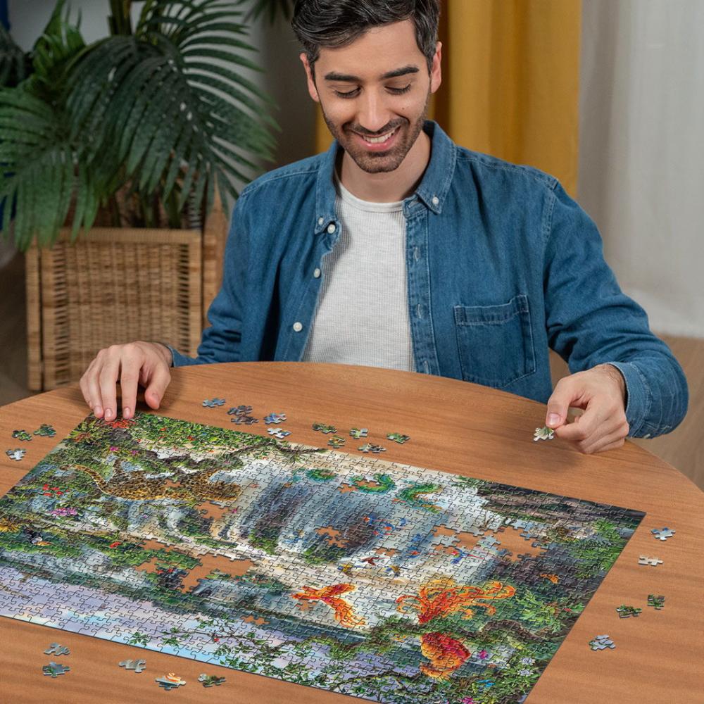 1000 Teile Ravensburger Puzzle Fantastischer Wasserfall von Iguazú 12001090