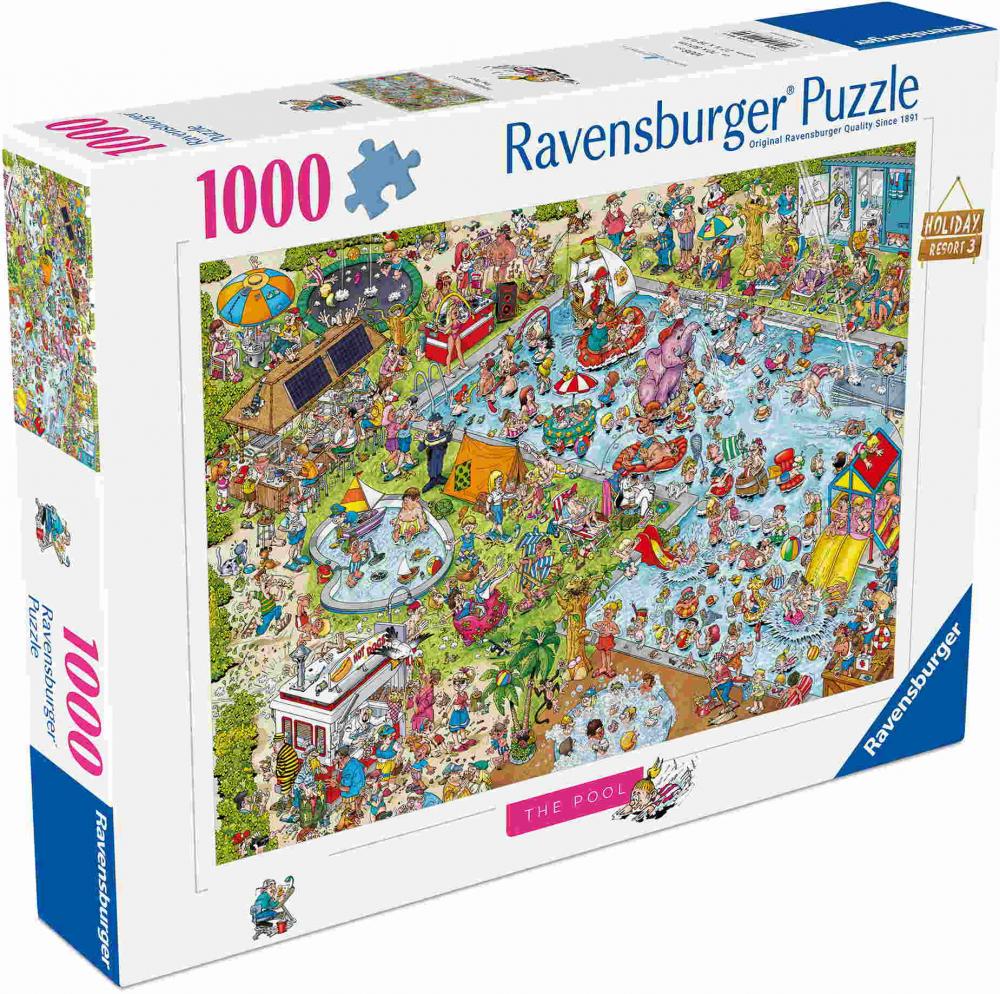 1000 Teile Ravensburger Puzzle Der Pool 12001164