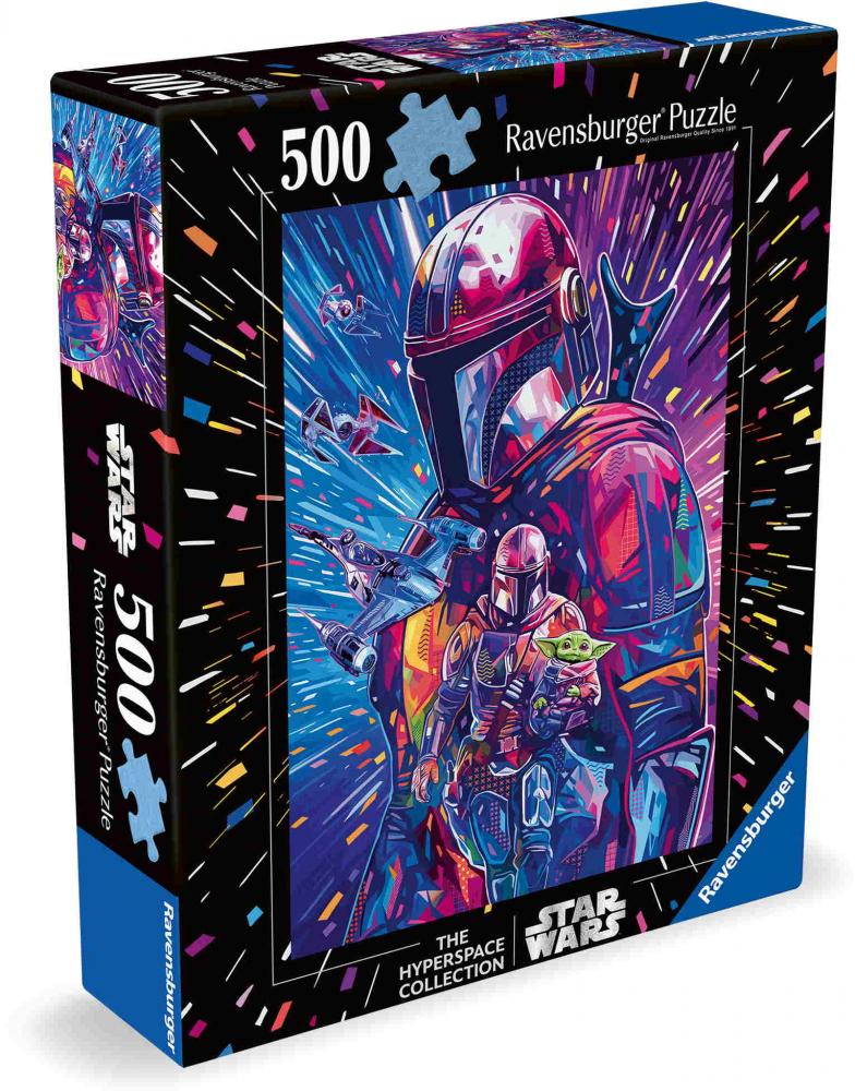 500 Teile Ravensburger Puzzle Large Pieces Große Teile Star Wars The Mandalorian! 12001339