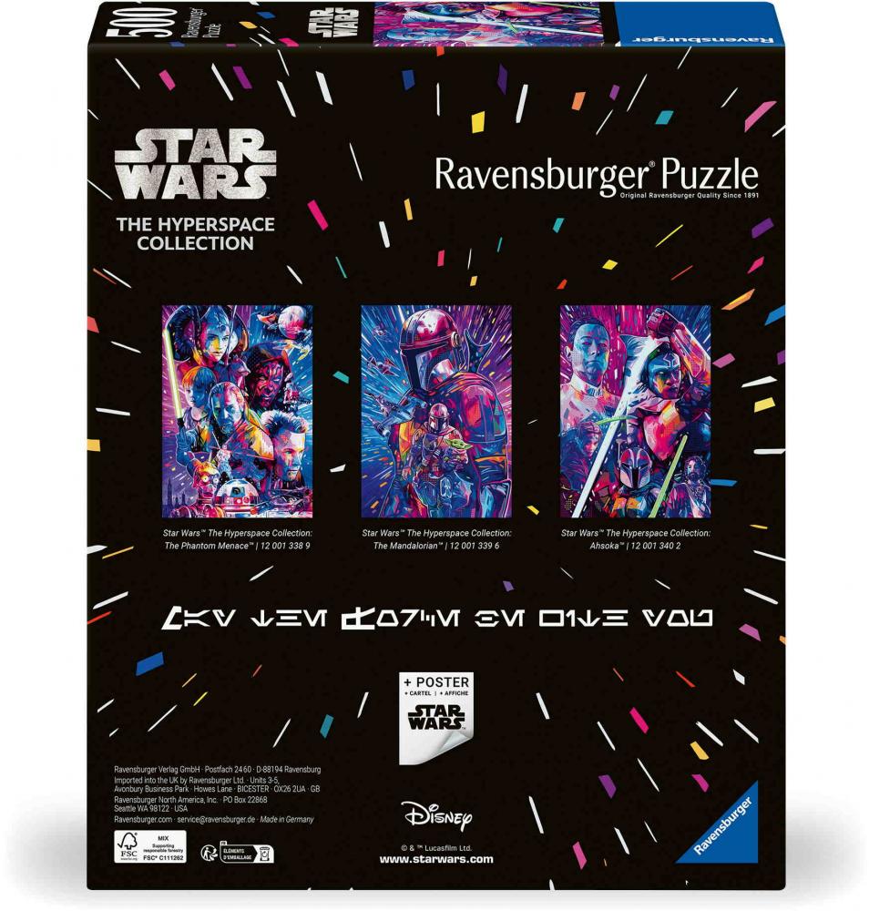 500 Teile Ravensburger Puzzle Large Pieces Große Teile Ahsoka! 12001340
