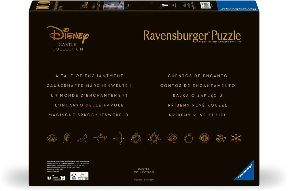 1000 Teile Ravensburger Puzzle Disney Prinzessinnen Disney Castle Pocahontas 12001344