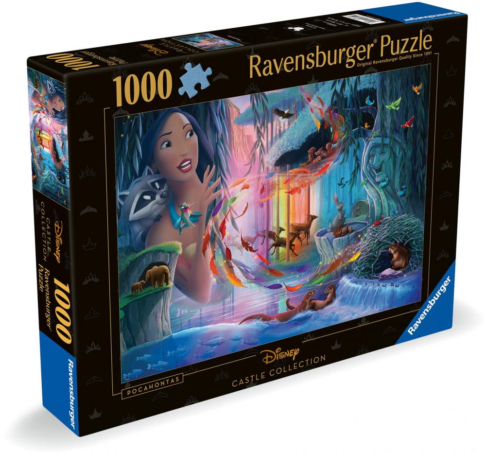 1000 Teile Ravensburger Puzzle Disney Prinzessinnen Disney Castle Pocahontas 12001344