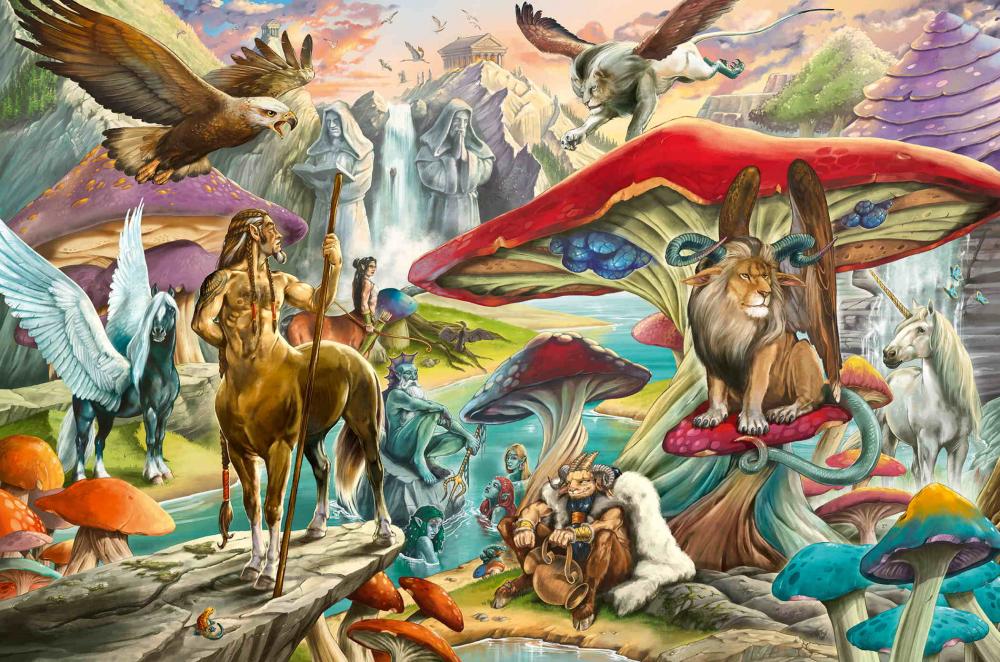 5000 Teile Ravensburger Puzzle Pilze & Mythen 12001421