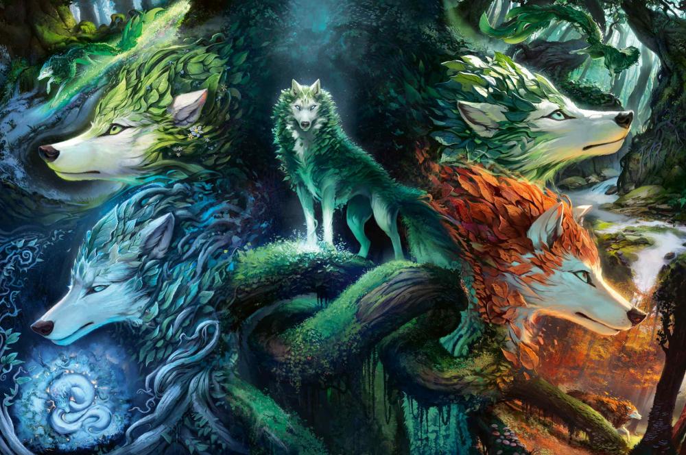 7000 Teile Ravensburger Puzzle Das Flüstern des Waldes 12001423