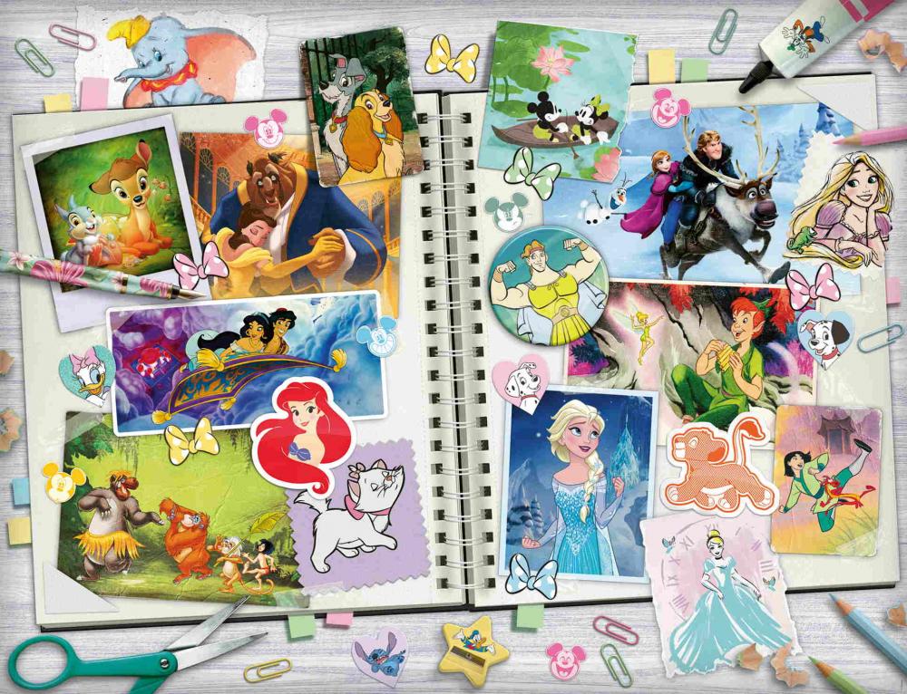 2000 Teile Ravensburger Puzzle Disney Scrapbook 12001556