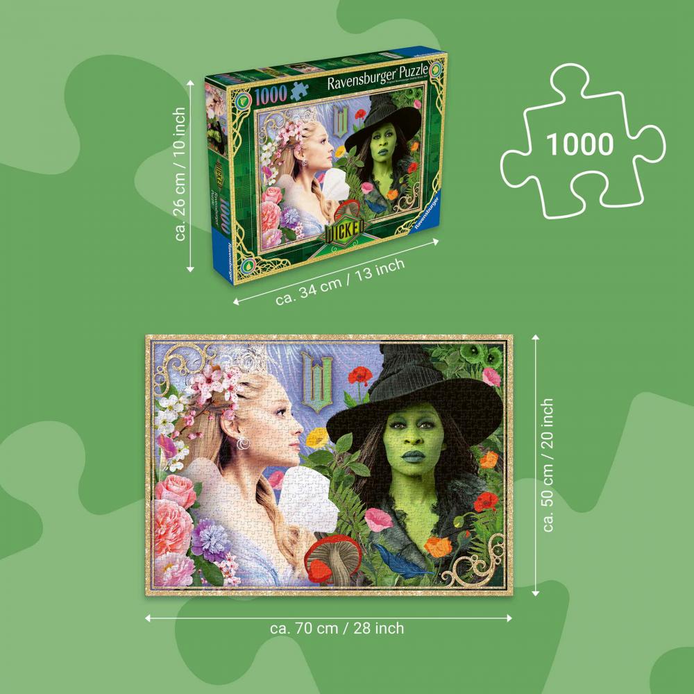 1000 Teile Ravensburger Puzzle Wicked Grenzenlose Liebe 12001580