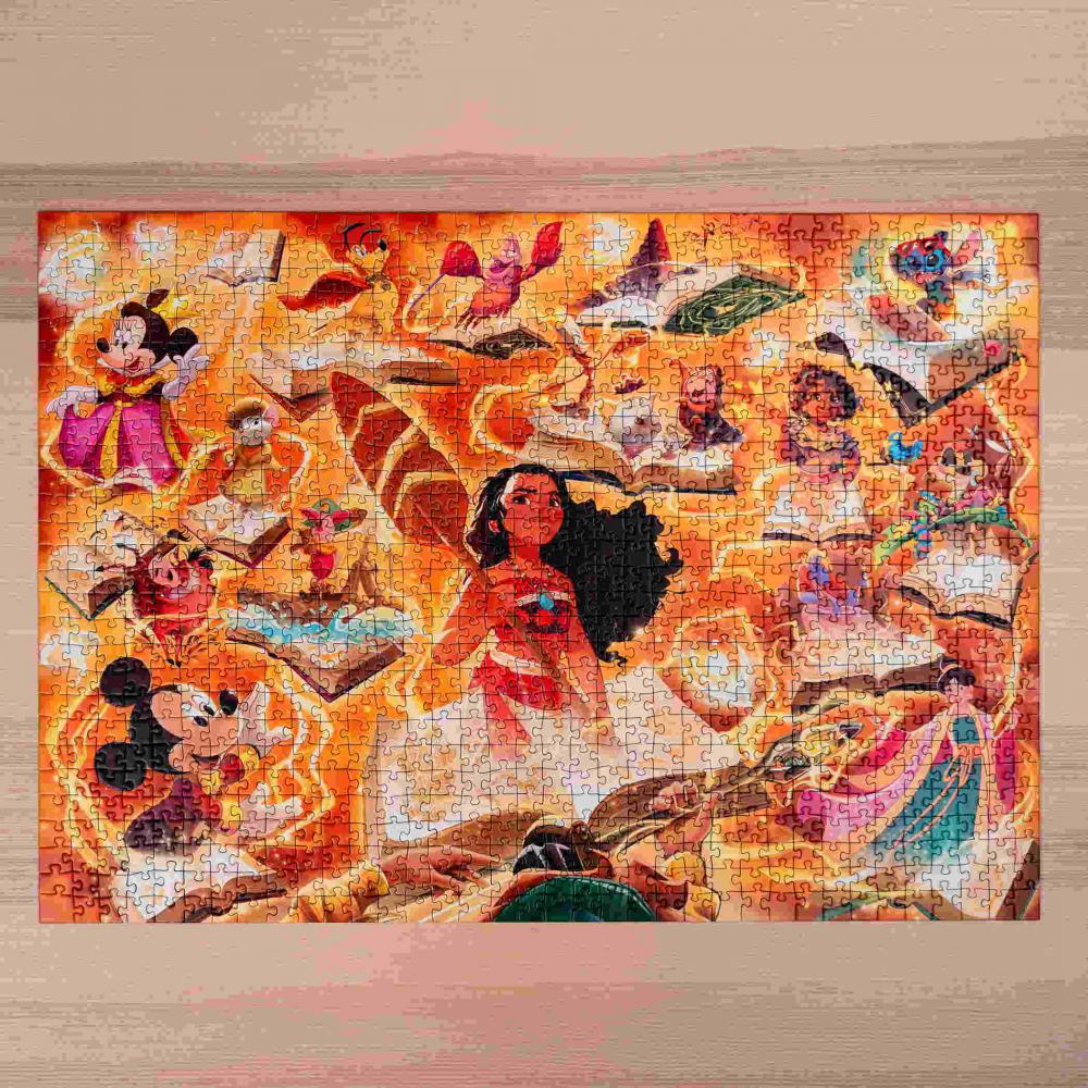 1000 Teile Ravensburger Puzzle Disney Lorcana TCG Glimmers of the Realm Amber 12001621
