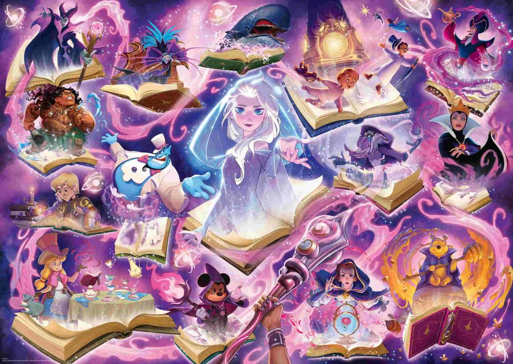 1000 Teile Ravensburger Puzzle Disney Lorcana TCG Glimmers of the Realm Amethyst 12001622