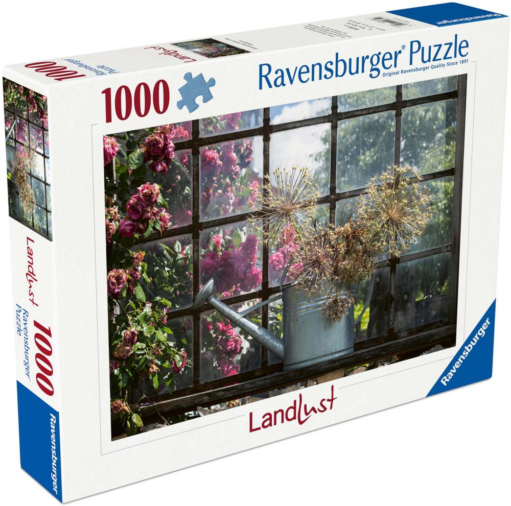 1000 Teile Ravensburger Puzzle Landlust Getrockneter Allium Gießkanne 12001631